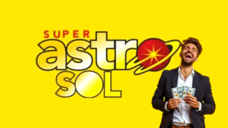Super Astro Sol hoy: resultado del sorteo del lunes 27 de abril