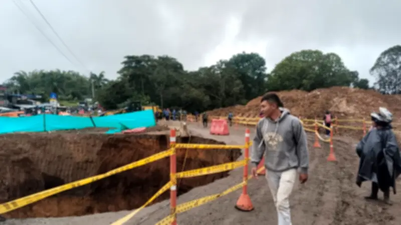 Suspenden construcción de doble calzada en Piendamó por orden público