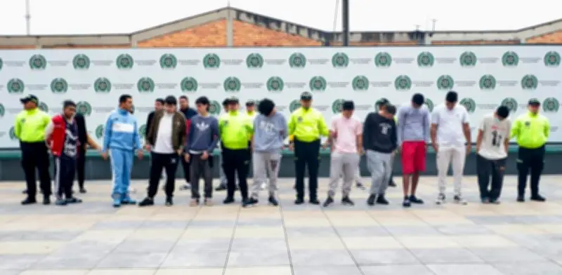 Taxis falsos y viviendas alquiladas: así operaba la banda 'El Mesa' en Bogotá