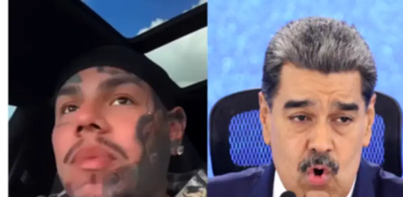 Tekashi 6ix9ine celebra compartir prisión con Nicolás Maduro en Nueva York