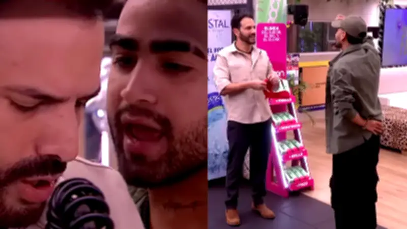 Tensión extrema en 'La Casa de los Famosos': Eidevin y Alejandro Estrada casi llegan a los golpes