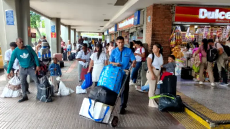Terminal de Cali registra masiva afluencia de viajeros en inicio de Semana Santa 2026