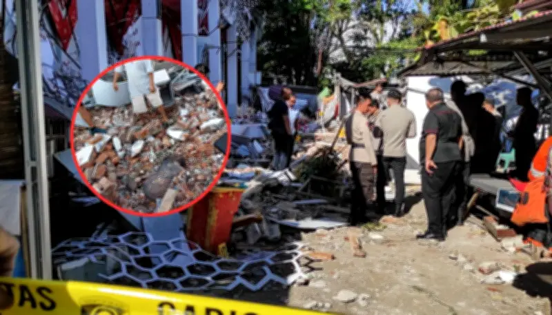 Terremoto de 7,4 sacude Indonesia: una víctima mortal, alerta de tsunami y daños materiales