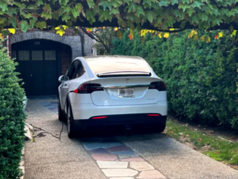 Tesla en Cali: sistema de seguridad capta ladrón robando espejo en video evidencia