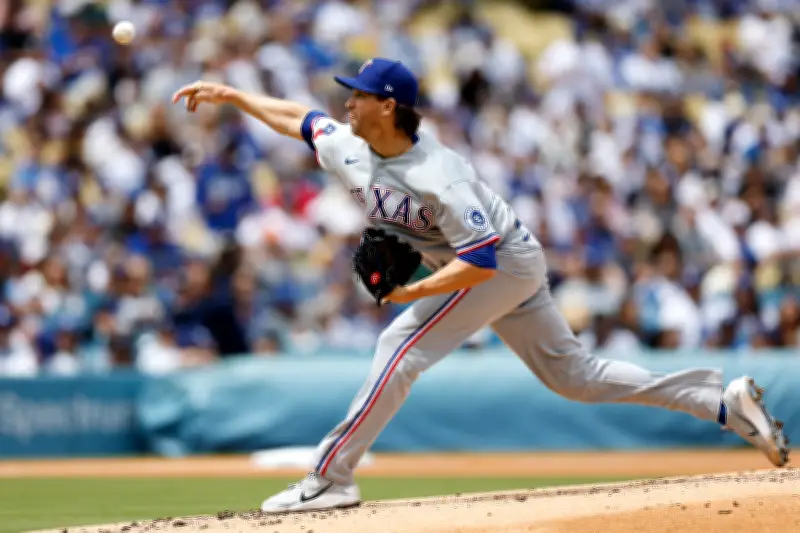Texas Rangers derrotan a Dodgers evitando barrida con sólida actuación de Jacob deGrom