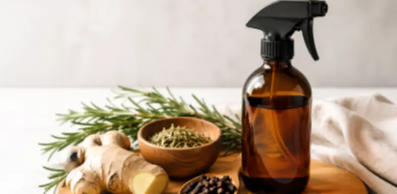 Tónico casero de jengibre, romero y clavo: el remedio natural para el cabello