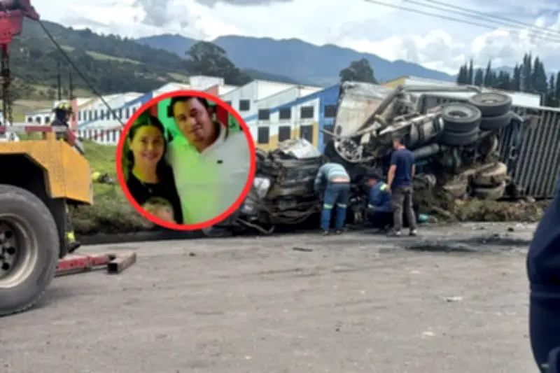 Tragedia en Zipaquirá: familia Pereira Garcés muere en accidente al visitar a su padre en Suaita