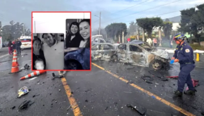 Tragedia en Zipaquirá: Familia santandereana muere en peaje cuando iba a cumplir promesa de Semana Santa