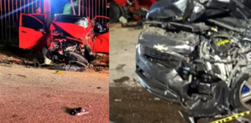 Tragedia vial en Barrancabermeja: policía y acompañante fallecen en violento choque frontal