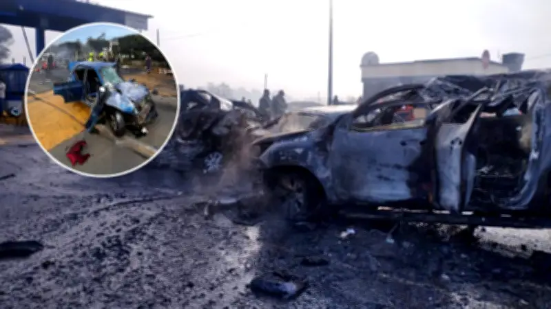 Tragedia vial en Zipaquirá: Cinco miembros de una familia santandereana fallecen en choque con tractocamión