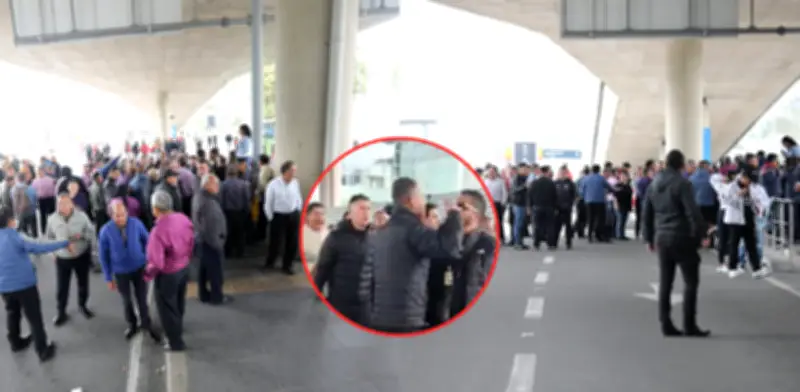 Tras acuerdos y renuncia de gerente, taxistas levantan protesta que paralizó el Aeropuerto El Dorado