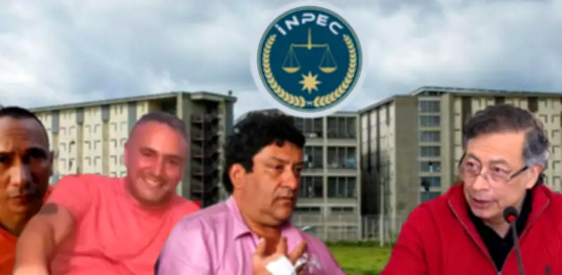 Traslado de 'Kiko' Gómez y Marquitos Figueroa a nuevas cárceles por orden de Petro