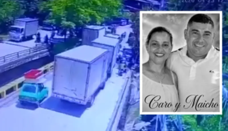 Trágico accidente en Bucaramanga: camión sin frenos mata a pareja de esposos