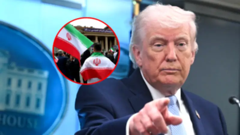 Trump advierte a Irán: 'Podría ser mañana' y amenaza con destrucción total en horas