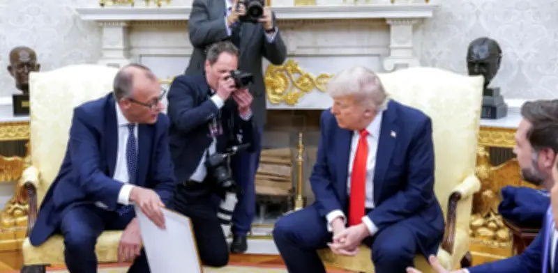 Trump arremete contra canciller alemán Merz: 'Arregla tu país roto'