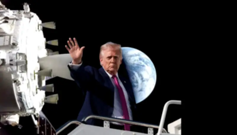 Trump celebra éxito de Artemis II y anuncia próximo objetivo: Marte