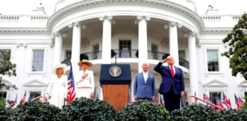 Trump recibe al rey Carlos III y elogia a británicos como 'amigos más cercanos'