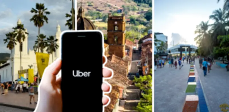 Uber se expande a más de 1.000 municipios colombianos con tres servicios disponibles