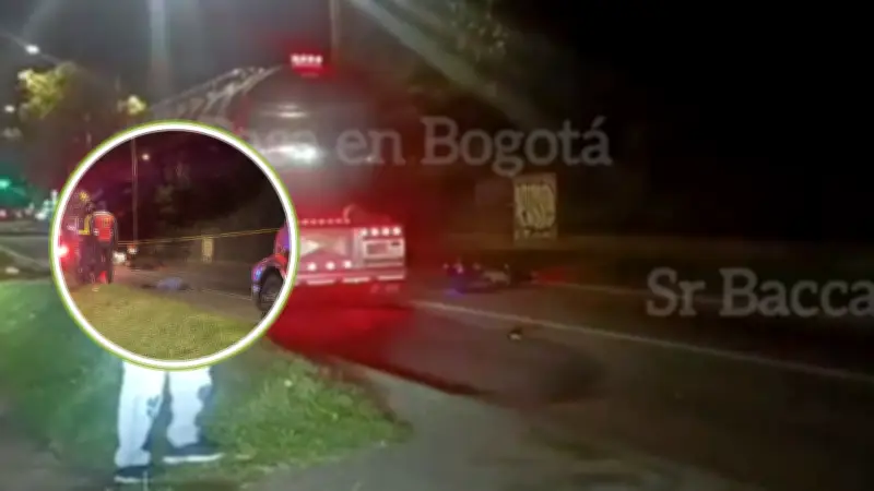 Uniformado de la Policía fallece tras caer de moto y ser arrollado por camión en Kennedy