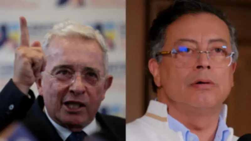 Uribe y Petro chocan en medio de crisis fronteriza y tensión comercial con Ecuador