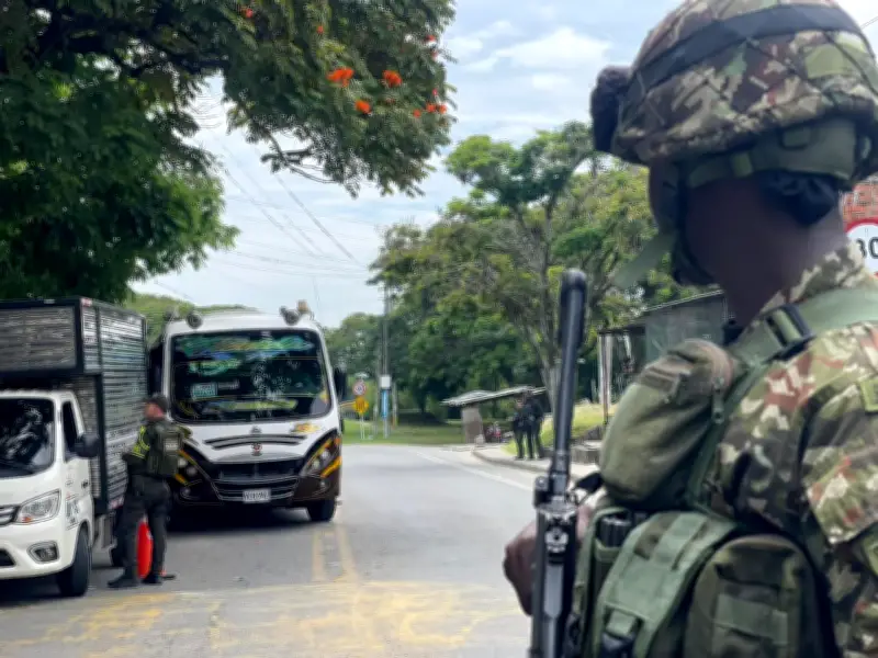 Valle refuerza controles en corredor Miranda-Florida con drones y patrullajes