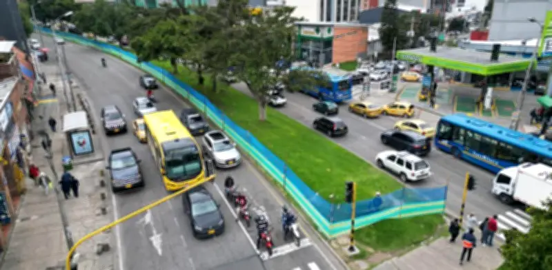 Vecinos de Bogotá divididos por obras de TransMilenio en la carrera Séptima