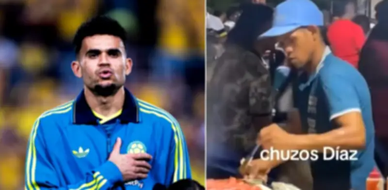 Vendedor ambulante se vuelve viral por su parecido con Lucho Díaz: lo llaman 'Chuzos Díaz'