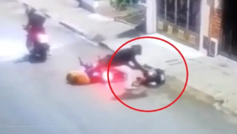 Video de seguridad revela detalles del asesinato de 'Palomo' en Piedecuesta