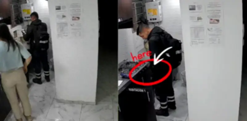 Video muestra a técnico de Vanti manipulando calentador en Bogotá; empresa responde