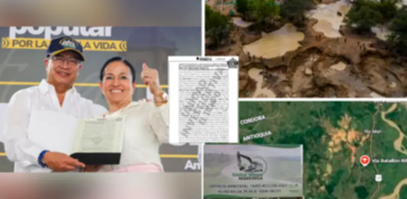 Video: Petro entregó título de mina de oro 'ilegal' junto al batallón Rifles