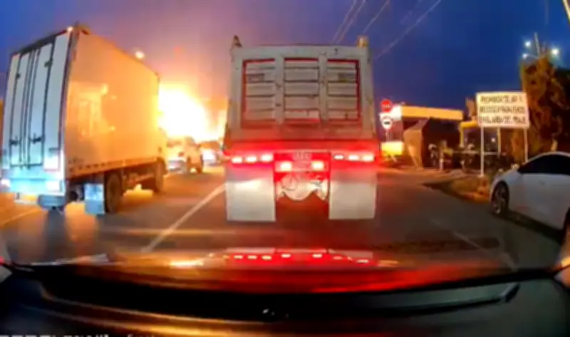 Video revela el instante del trágico accidente en peaje de Zipaquirá con 5 fallecidos