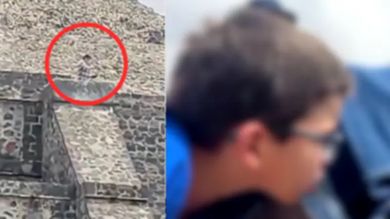 Video revela terror en ataque a pirámides de Teotihuacán: Niño colombiano entre heridos