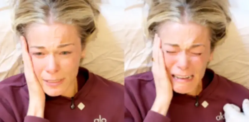 Video viral: actriz LeAnn Rimes se somete a terapia de mandíbula para liberar estrés emocional