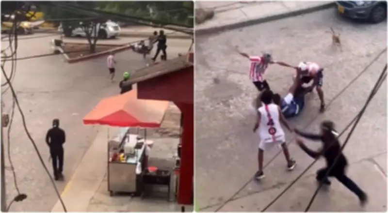 Violencia de barristas de Junior en Cartagena: atacan a mototaxista mayor