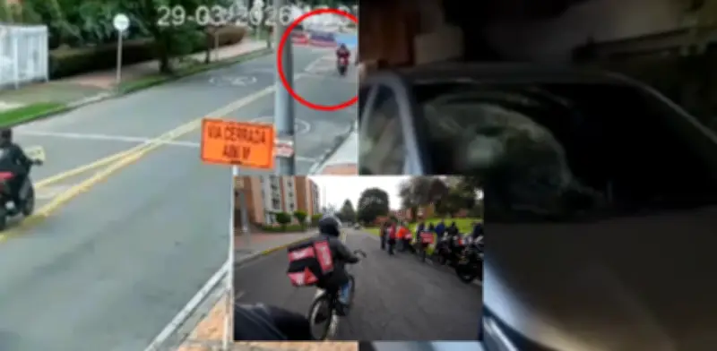 Violencia de domiciliarios en Bogotá: ataque grupal a conductor expone crisis de seguridad