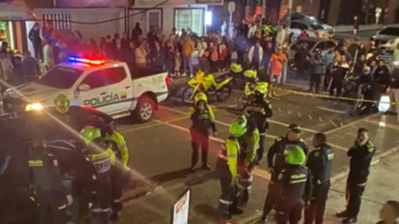 Violenta balacera en Usaquén deja cuatro heridos, incluido un niño de 8 años