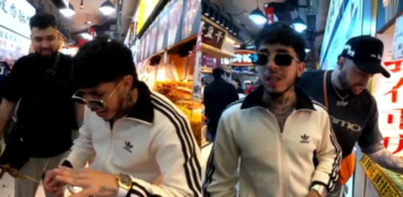 Westcol estalla contra vendedor en China tras quemarse con comida callejera: 'Casi le meto un puño'