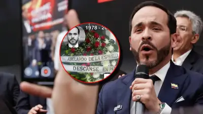 Abelardo de la Espriella también fue amenazado con una corona fúnebre