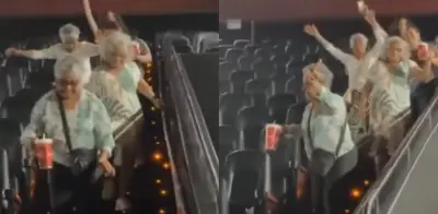 Abuelitas bailan al salir del cine tras ver película de Michael Jackson y se vuelven virales