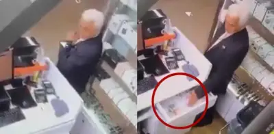 Adulto mayor captado robando en El Dorado sería líder de una banda criminal organizada