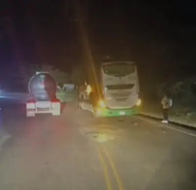 Atentado con explosivos en la vía Panamericana deja varios heridos