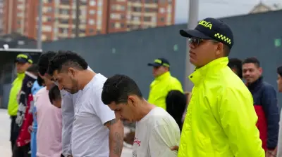 Capturan a 23 de 'El Mesa' en Bogotá mientras su cabecilla es gestor de paz