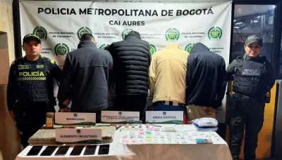 Capturan a cuatro hombres en lechonería de Suba por dosificar drogas
