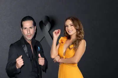 Carmen Villalobos y Gregorio Pernía lamentan triple asesinato durante rodaje de novela en Bogotá
