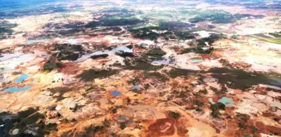 Caso 'La Mandinga' revela grave minería ilegal en Antioquia: 50 mil campos de fútbol afectados