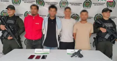 Cinco detenidos por secuestro y extorsión a conductor de plataforma digital en Bogotá