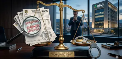 Cinco errores fiscales que llevan a empresas colombianas a enfrentar procesos penales con la Dian