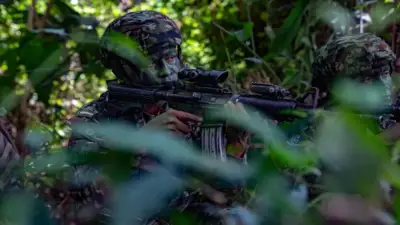 Combates contra disidencias de 'Primo Gay' en Antioquia dejan tres militares heridos con drones