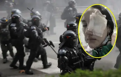 Condenan a 7 años a expolicía del Esmad por dejar ciega a estudiante durante protestas de 2021