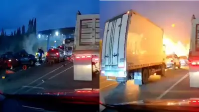 Conductor de carrotanque que dejó 5 muertos en peaje Casablanca se lanzó del vehículo